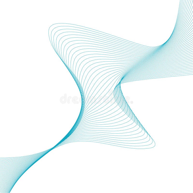 Wavy abstract background