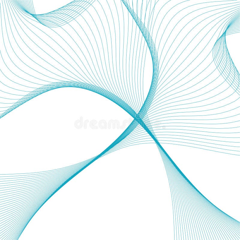 Wavy abstract background