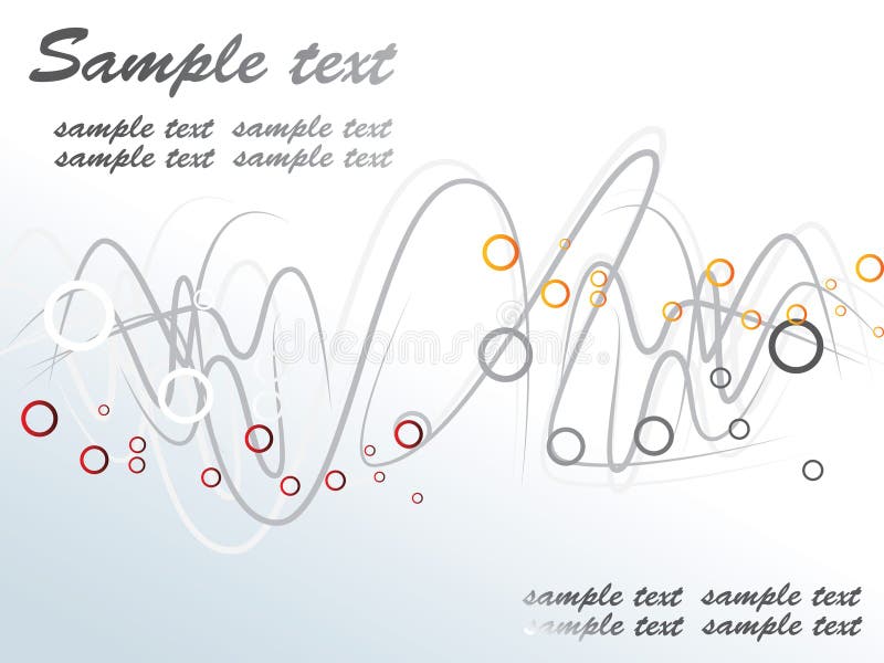 Wavy background vector illustration