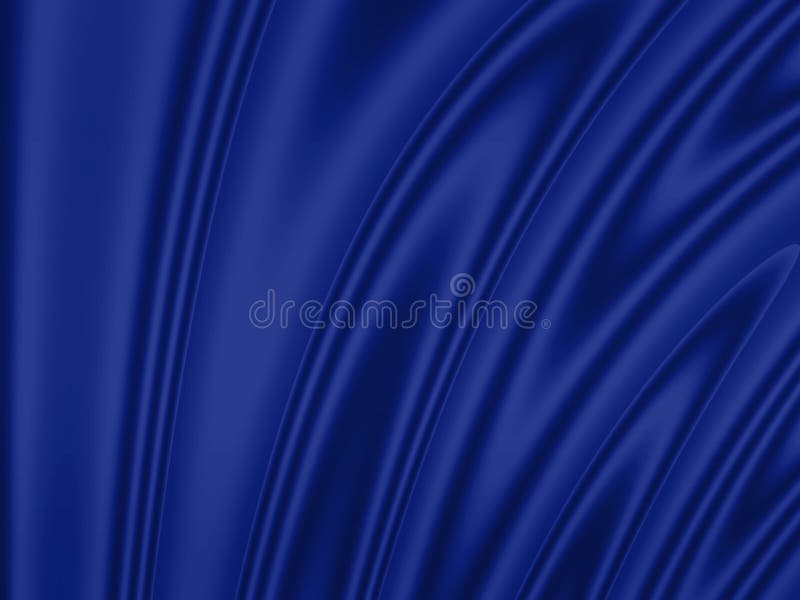 Wavy background: blue vector illustration