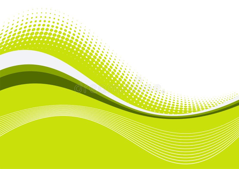 wavy behagfulla gröna linjer stock illustrationer wavy behagfulla gröna linjer stock illustrationer