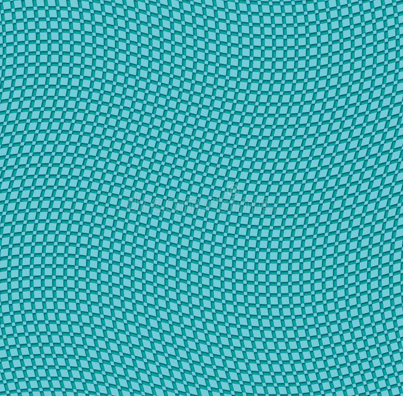 Wavy emerald grid background