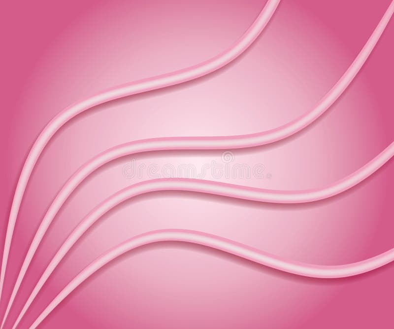 Wavy Lines Background Pink