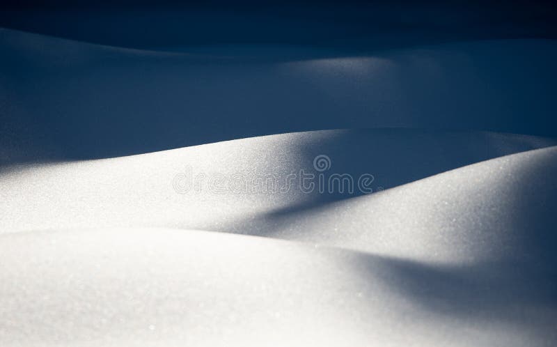 Wavy snow dune texture royalty free stock photography
