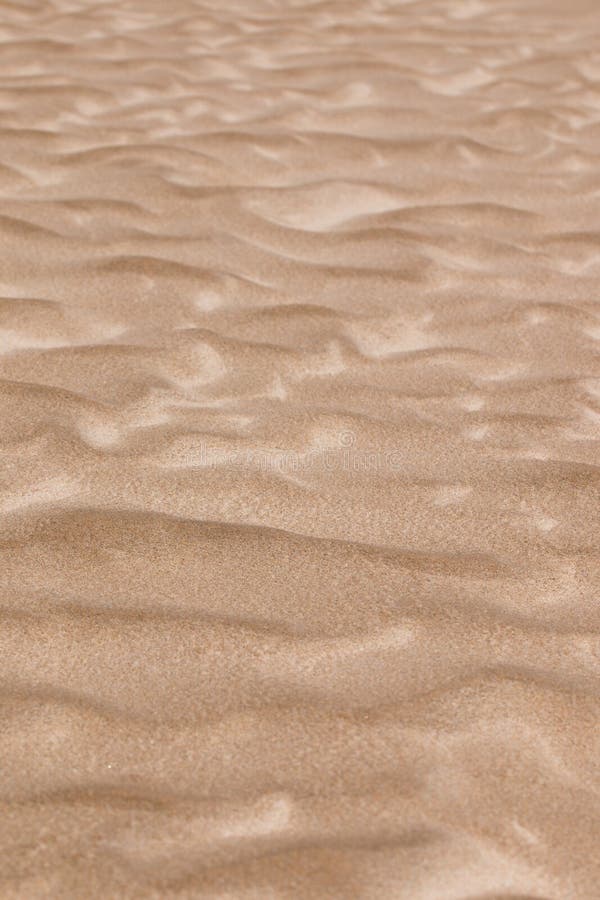 Wavy soft sand