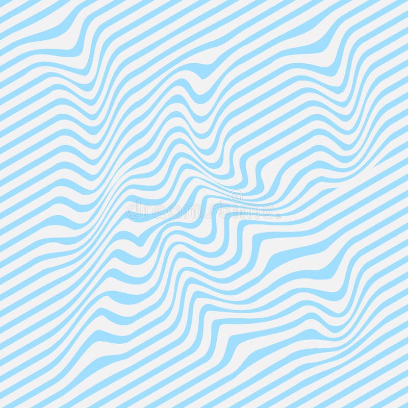 Wavy Stripes Background. Vector Illustration. Stripe Pattern. EPS 10