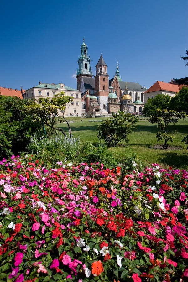 Wawel Castle in Krakow, Poland