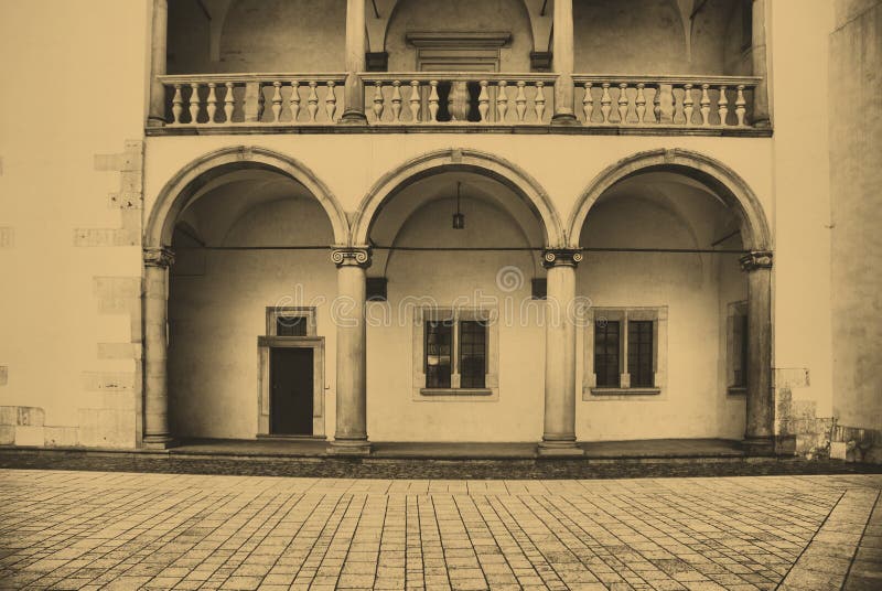 Wawel cracow Польши замока королевское стоковая фотография