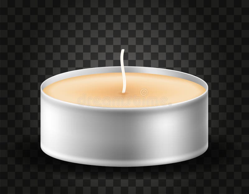 Wax Candle Vector Illustration Stock Vector Illustration of element