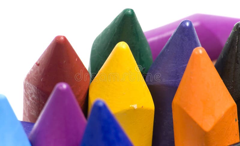 Wax crayons