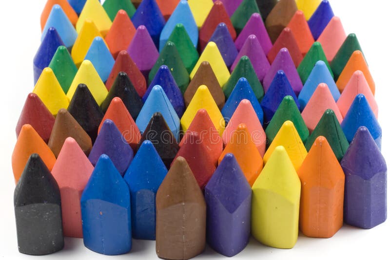 Wax crayons