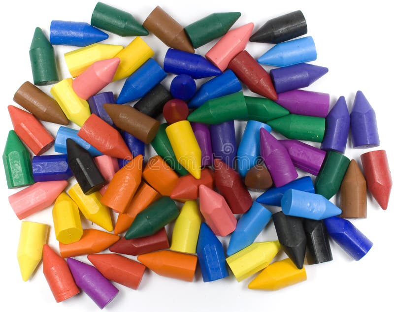 Wax crayons