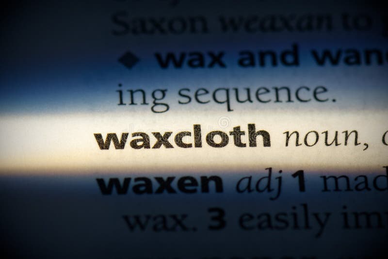 Waxcloth stock photo. Image of highlighted, idea, learn 161574908