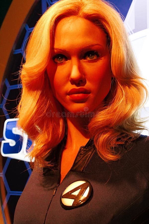 Susan Storm at the Madame Tussauds Museum in Las Vegas Editorial ...