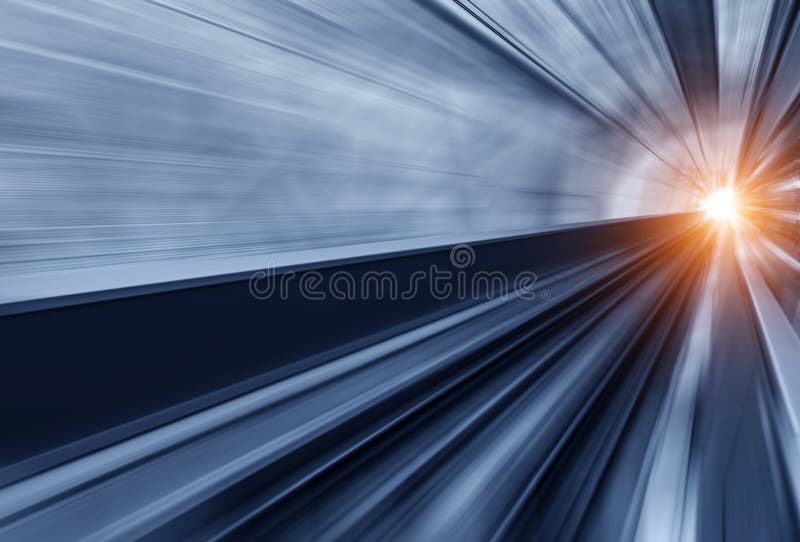 The way forward railway royalty free stock image