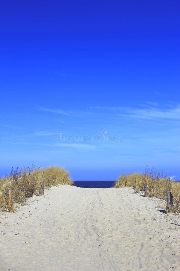 Way to the beach, Island of Usedom, Baltic Sea, Germany