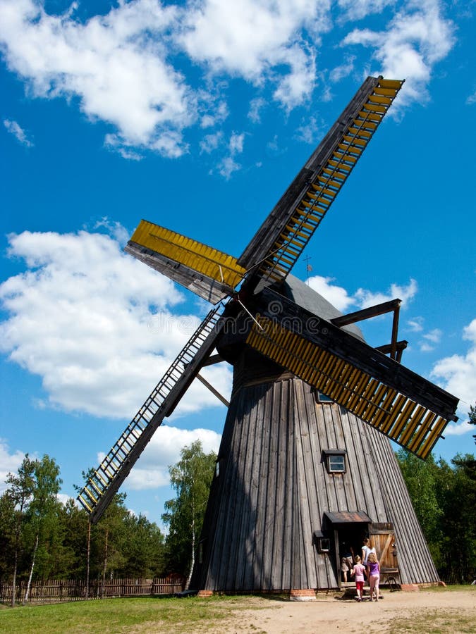 Wdzydze Kiszewskie Oper Air museum, the windmill