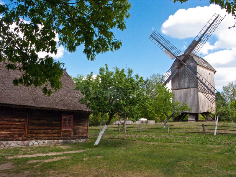 Wdzydze Kiszewskie Oper Air museum, the windmill