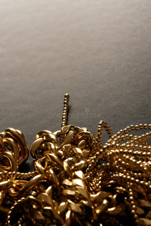 Gold jewelry stock image. Image of goldsmith, heap, earring 18764743