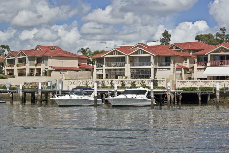 Wealthy houses royalty free stock photo