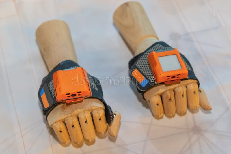 Barcode Scanner Glove stock image. Image of fast, data 241740015