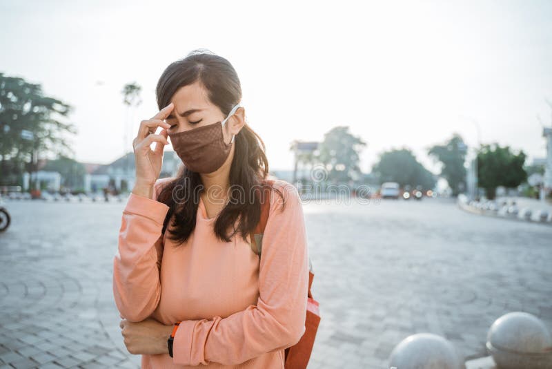Wearing face masks on new normal stock photos Wearing face masks on new normal stock photos