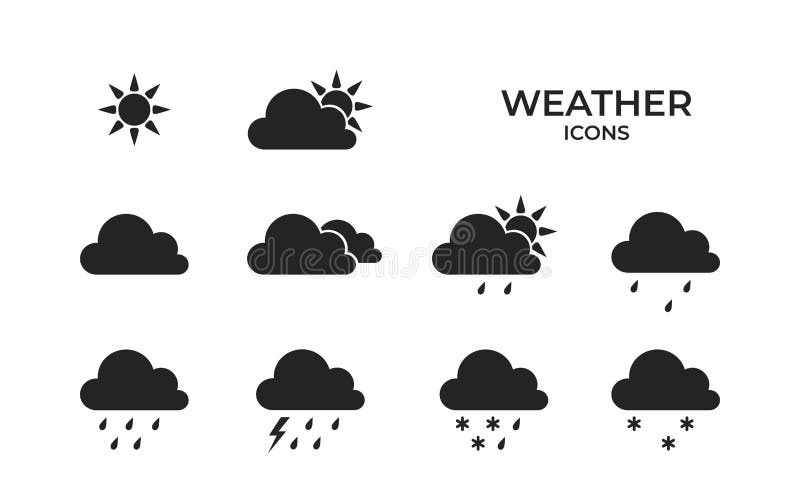 ios flat weather icon ios flat weather icon