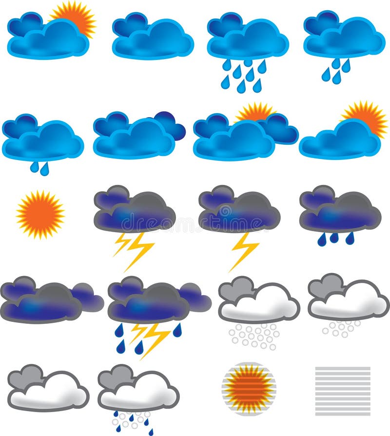 Weather icons