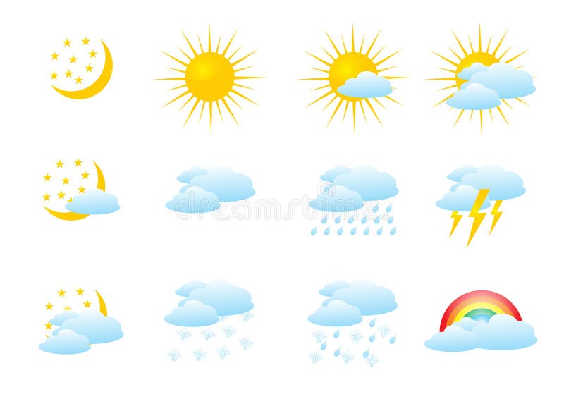 Weather icons