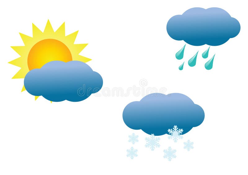 Moon with Clouds Weather Icon PNG Clip Art - Best WEB Clipart