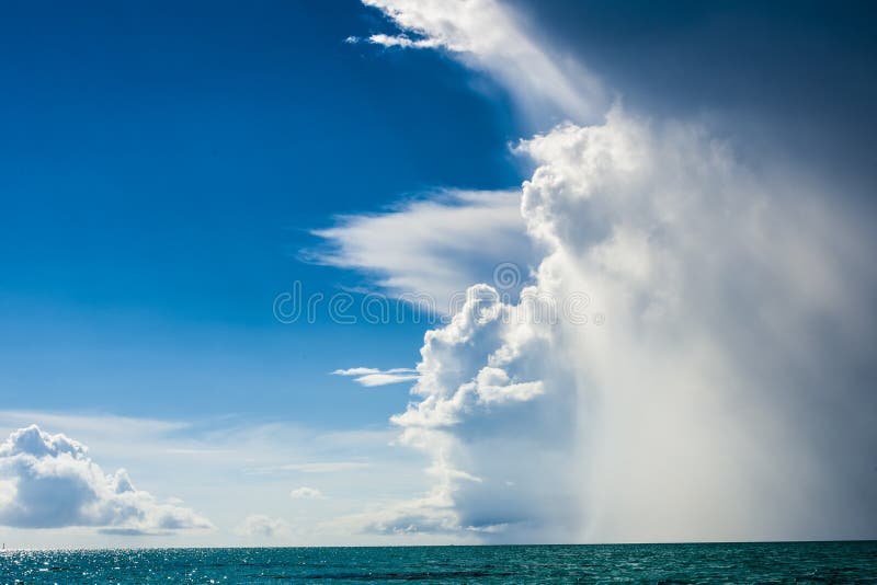 Weather changing in the Tropes stock photos Weather changing in the Tropes stock photos