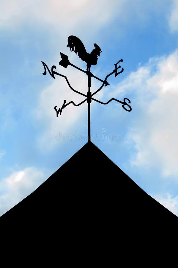 Weather vane stock image. Image of vane, forecast, direction 40226989