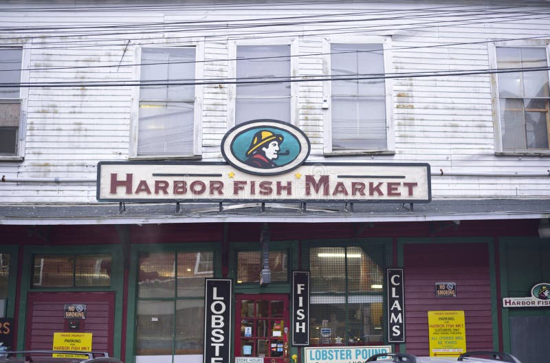 Harbor Fish Market Portland Maine royalty free stock images Harbor Fish Market Portland Maine royalty free stock images