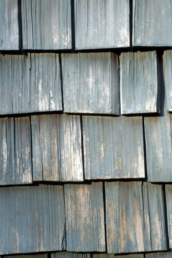 Weathered Wooden Shingles