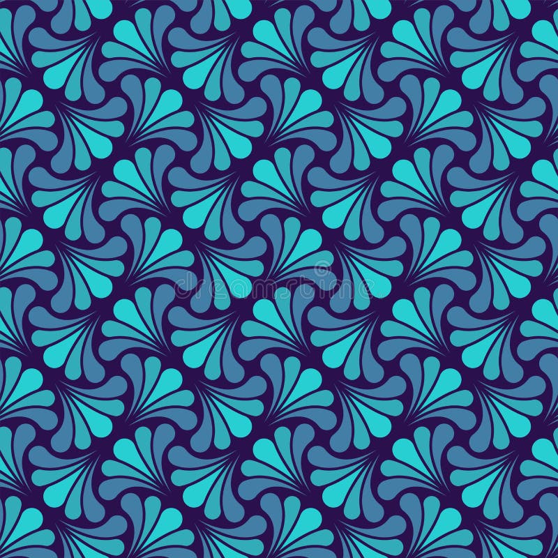 Elegant Damask Floral Vector Seamless Pattern. Decorative Flower Illustration. Abstract Art Deco Background. royalty free illustration Elegant Damask Floral Vector Seamless Pattern. Decorative Flower Illustration. Abstract Art Deco Background. royalty free illustration
