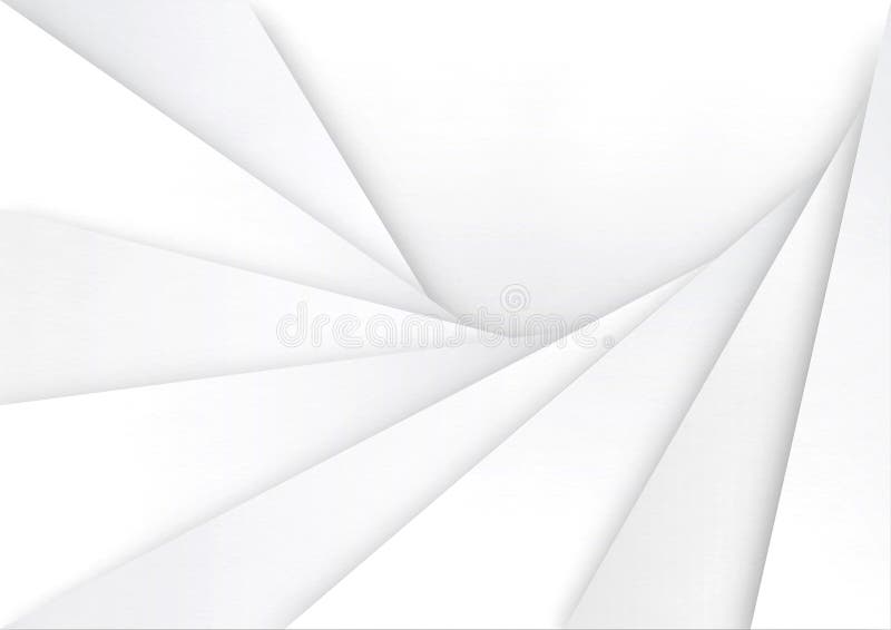 Abstract White and Grey Gradient Layers Texture Background royalty free illustration