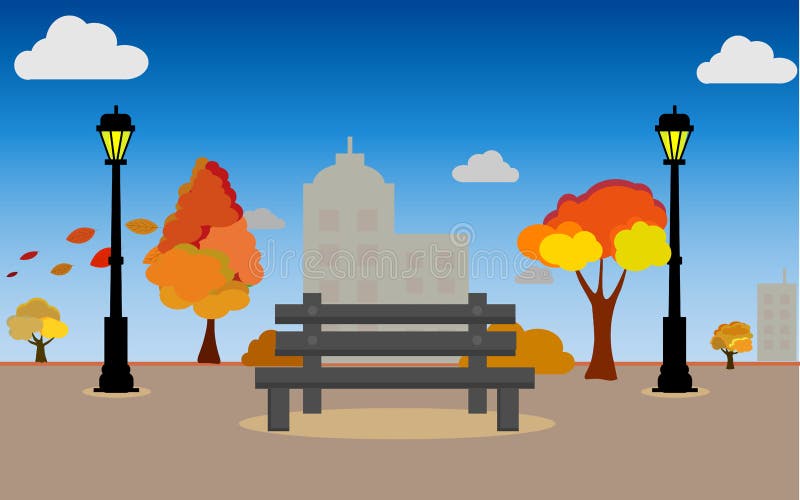 Countryside landscape in autumn with colour trend 2019, Vector illustration horizontal banner of panorama mountains field royalty free illustration Countryside landscape in autumn with colour trend 2019, Vector illustration horizontal banner of panorama mountains field royalty free illustration