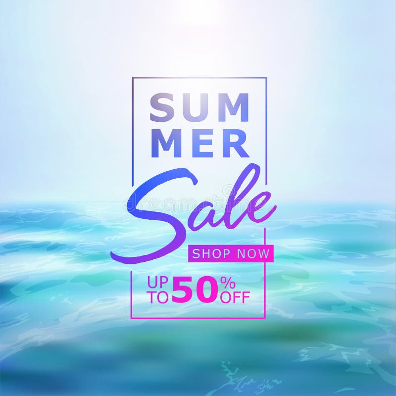 Banner of sea and sky stock image. Image of patch, waves 33866809