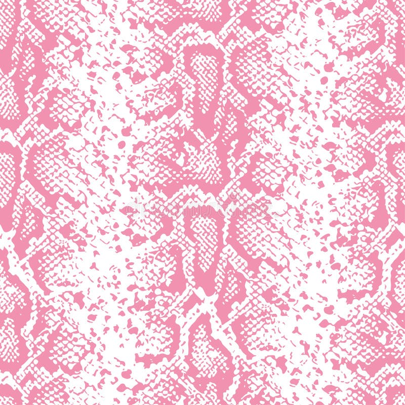 Snake skin pattern design - funny  drawing seamless pattern.