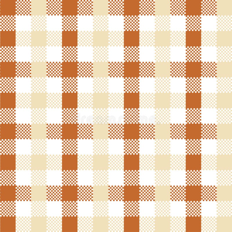 Light Brown Gingham Pattern. Texture from Squares for - Plaid ...