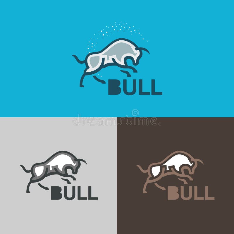 Modern and creative bull logo stock illustration Modern and creative bull logo stock illustration