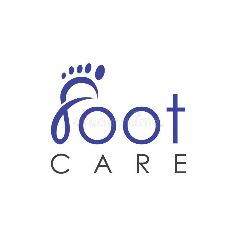 Foot and Care Icon Logo Template, Foot and Ankle Healthcare, Stock