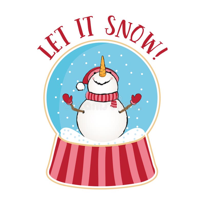 Let It Snow Globe Christmas Holiday T-Shirt Let It Snow Globe Christmas Holiday T-Shirt