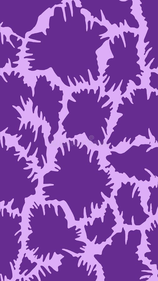 Abstract Animal Print Pattern Purple Background Stock Illustration ...