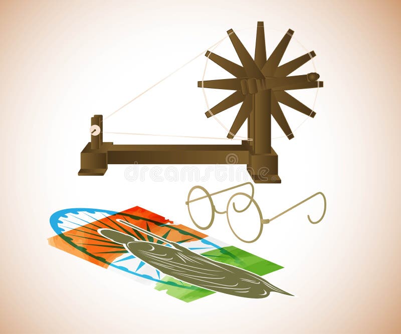 Gandhi Charkha PNG Vector PSD and Clipart With Transparent Background  for Free Download  Pngtree