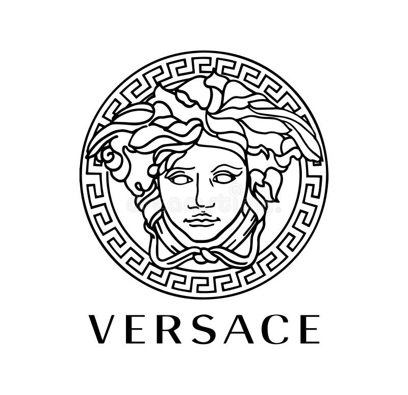 Versace Logo White Background - ktsand83