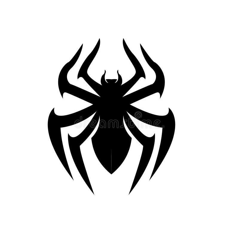 Abstract spider with vector icon design royalty free illustration