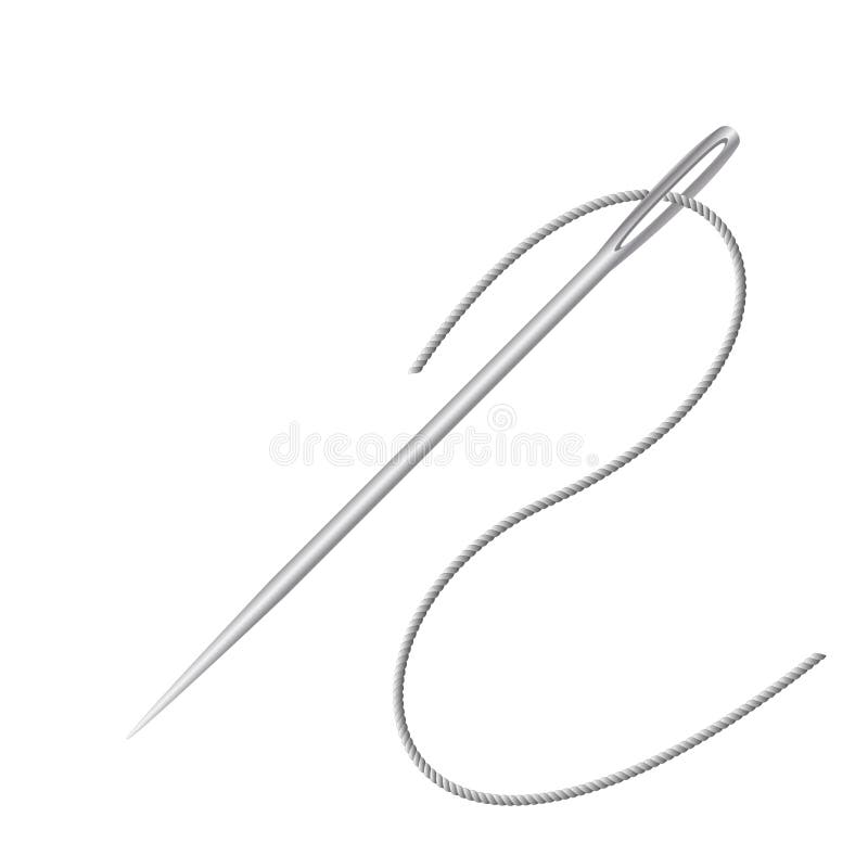 Sewing Needle Thread Illustration Stock Illustrations – 18,866 Sewing ...