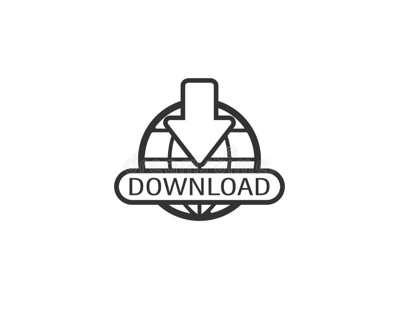 Web Download Logo Template - Web Download Icon - Web Download Symbol