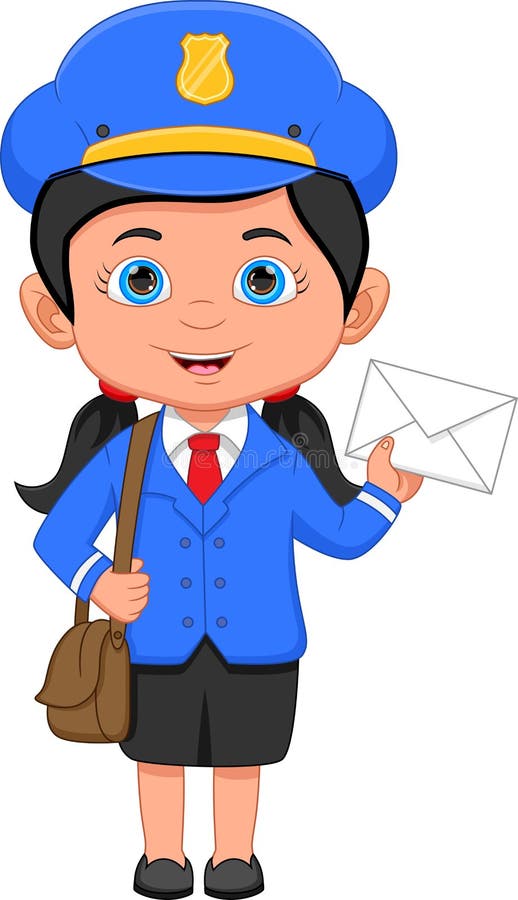 Female Mail Carrier Stock Illustrations 135 Female Mail Carrier Stock